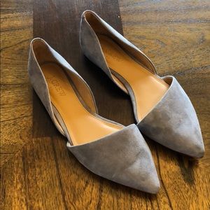 J. Crew Suede Flats size 7